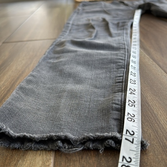 Adriano Goldschmied The High Rise Stevie Ankle Jeans in Washed Black, 28R - Picture 6 of 15